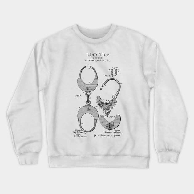 HAND CUFF Crewneck Sweatshirt by Dennson Creative